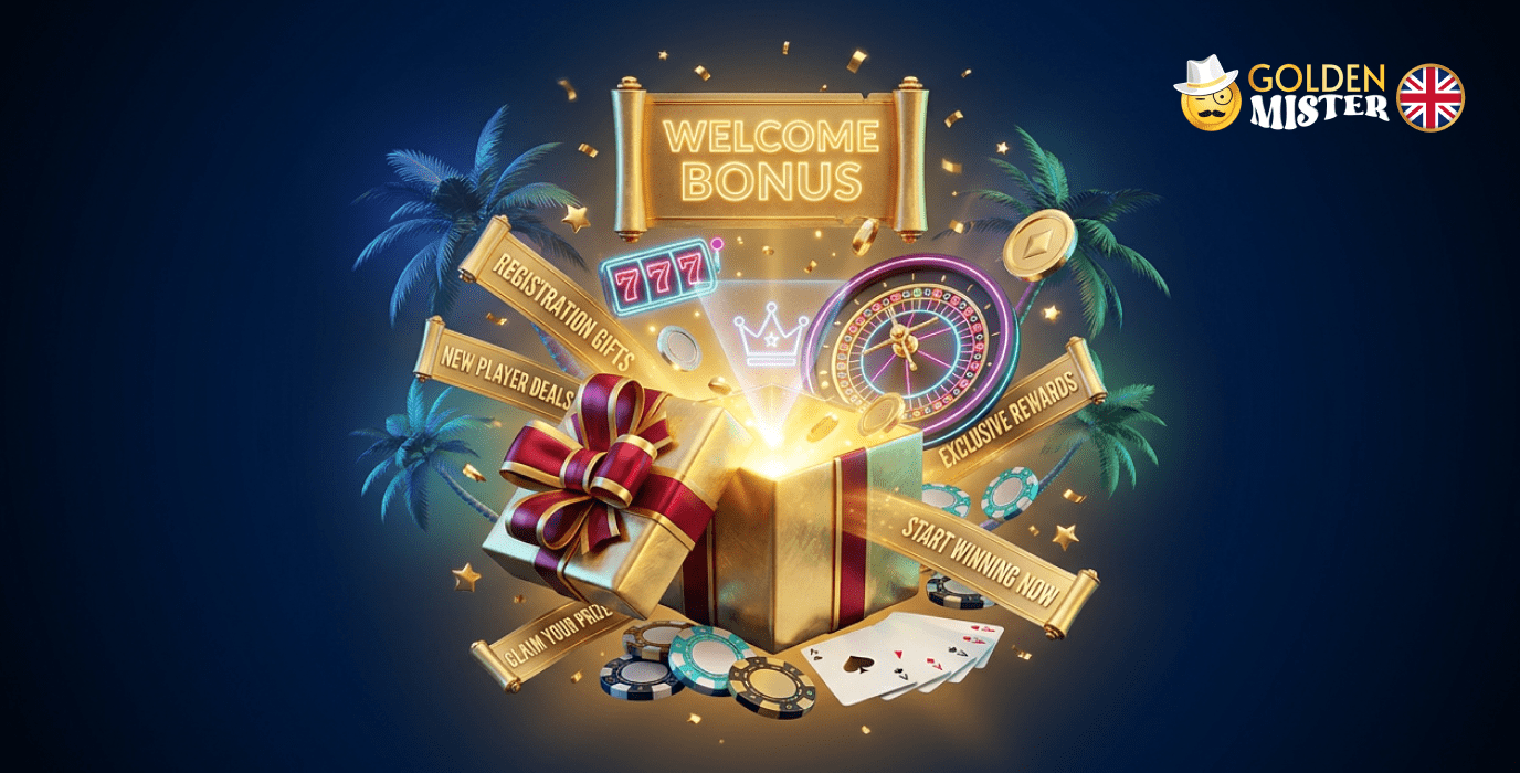 Golden Mister UK Casino offers generous rewards after registration